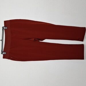 Lands' End "NEW" Red Brown Gorpcore Comfy Repreve Active Straight Leg Pants XL